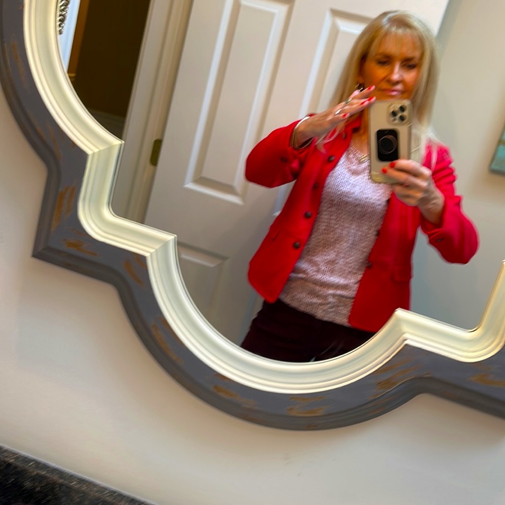 Talbot’s Red Double Button (Clasp Closure) Dressy - image 6